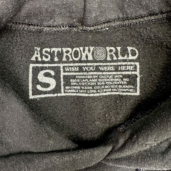 Travis Scott ASTROWORLD Tour Wish You Were Here Hoodie - Size Small - Picture 5 of 7